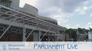 Parliament Live from Holyrood - 12/06/2024