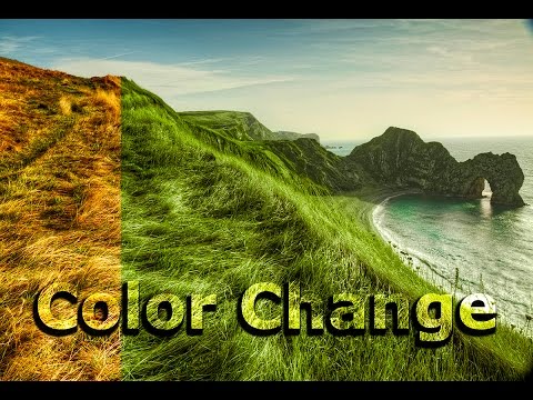 Change Color on Landscape Photography in Photoshop Change Color on Landscape Photography in Photoshop