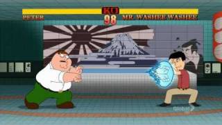 Family Guy: Street Fighter 'Peter vs Mr. Washee Washee'