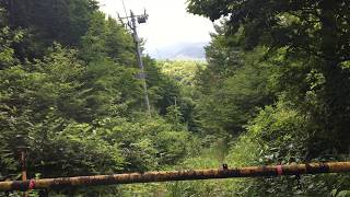 福島県 微温湯（ぬるゆ）林道 （通行止め）