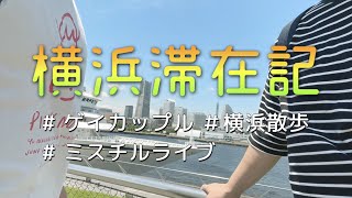 ＜旅行＞横浜滞在記、横浜ロープウェイで空中散歩、梅シロップ完成【アラフォーゲイカップルの日常】