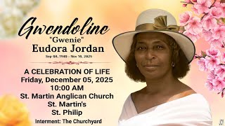 Celebrating the Life of Gwendoline Jordan