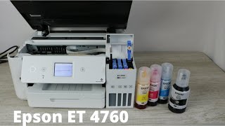 Epson ET 4760 Unboxing, Setup \u0026 Review