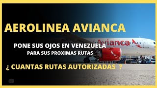 ⏰ AEROLINEA AVIANCA !!! PONE SUS OJOS EN VENEZUELA !!! NOTICIAS DE VUELOS INTERNACIONALES  !!