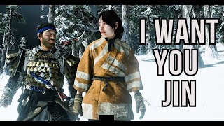 Ghost of Tsushima Patch 1.05 Tomoe flirts with Jin and wants some little Ghosts inside her