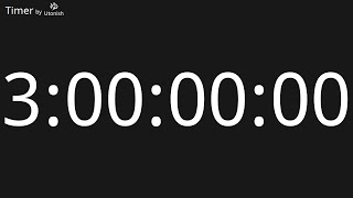 3 Day Countup Timer