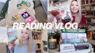 I took a week off work to read Rhythm of War :) Exciting Book Mail & Catch Up ✌️ Reading Vlog 🖤