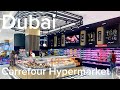 Dubai |4K| Carrefour Hypermarket & Emirates Mall Walking Tour 🇦🇪 2025