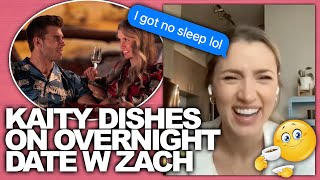 Bachelor Star Kaity REVEALS She Didn't Sleep Much On Her Overnight Date With Zach!