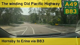 The winding Old Pacific Highway • Hornsby to Erina via B83