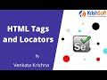 Selenium Beginner Tutorial 5 -  HTML Tags and Locators
