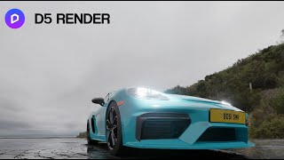 D5 RENDER PORSCHE CAR ANIMATION