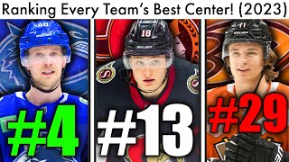 RANKING EVERY NHL TEAM'S BEST CENTER, WORST TO BEST! (2023 Top NHL Centers / Pettersson Rumors)