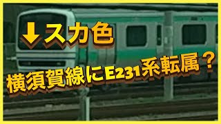 【ウソ電みたいな本物電車登場！】常磐線成田線用のE231系0番台がスカ色になっていました！