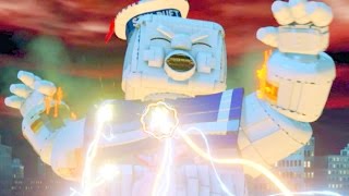 Ghostbusters 1984 Level Pack Part 3 Abby Yates Defeats Gozer \u0026 Marshmallow Man - LEGO Dimensions