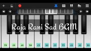 Raja Rani theme mobile piano notes||PR Bro's