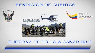 Rendición de Cuentas Gestión 2020 [Grupo de Intervención Y Rescate Zona 8]