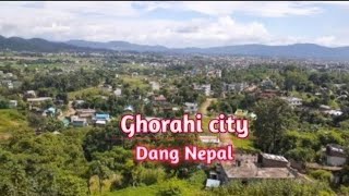 Ghorahi Bazar from view tower #Dang Nepal