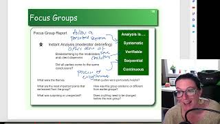 Focus Groups: Analyze Results