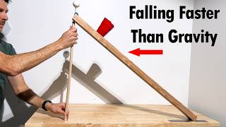 How Can Something Fall Faster Than Gravity?