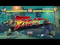 usf4 namker ryu vs. gunnie1985 ken ranked match