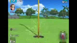 みんなのＧＯＬＦ４HIO アロハビーチ13番 169.68y 北北西5m.flv