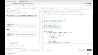 Leetcode 416. Partition Equal Subset Sum - 0/1-knapsack problem DP solution