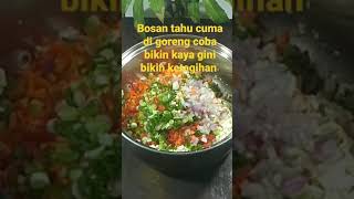 BOSAN TAHU CUMA DI GORENG COBA BIKIN KAYA GINI BIKIN KETAGIHAN