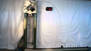 Nordic Stage Scout 812H Crash test - 30 lbs (12 kgs) power challenge