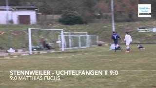 SV Stennweiler - FC Uchtelfangen II 9:0 Matthias Fuchs