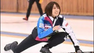 カーリング女子　ママになった吉村紗也香が好ショット連発！フォルティウスが中盤で突き放す　相手のストーンが止まる場面も