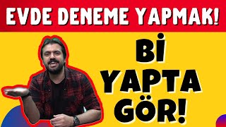 Evde Deneme Sınavı Yapmak Ne Kadar Doğru? #tyt #lgs