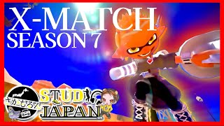 【Splatoon3】黒髪になった人のXmatch