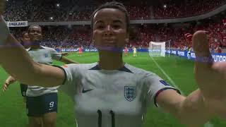 FIFA 23 Gameplay: FIFA Women's World Cup 2023 - England vs Denmark - (Xbox Series X) [4K60FPS]