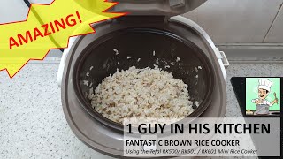 Fantastic Brown Rice using the Tefal RK500 / RK5001