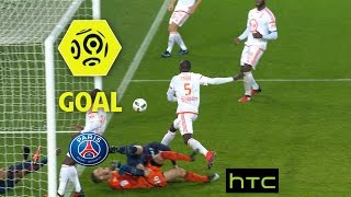 Goal Zargo TOURE (44' csc) / Paris Saint-Germain - FC Lorient (5-0)/ 2016-17
