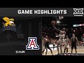 Canisius vs. #10 Arizona Game Highlights | 2024-25 Big 12 Men’s Basketball