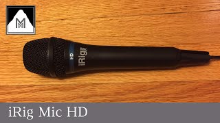 Product Review - iRig Mic HD