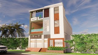 30' x 60' (200gaj) House Plan With Car Parking || 1800 sqft House Plan || 3BHK Modern House Design