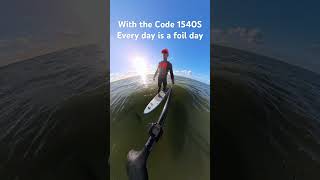 Code Foils 1540S Foil Review #codefoils #hydrofoil #downwind #wakestyle