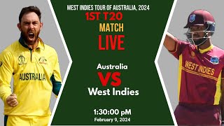 Australia vs West Indies Live , 1st T20I Live , AUS vs WI 1st T20, AUS vs WI 2024 live