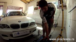 BMW 330 Cd: Poliranje \u0026 voskiranje auta Novi Sad/detaling PROcleaNS