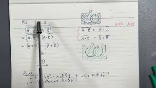 #22【令和3年度 技術士第1次試験】基礎科目 Ⅰ-2-2【ド・モルガンの法則】