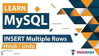 MySQL INSERT Multiple Rows Tutorial in Hindi / Urdu