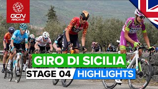 Final GC Decided On Mount Etna! | Tour Of Sicily 2022 Stage 4 Highlights