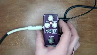 Pedal Profile Video - TC Vortex Mini Flanger pedal