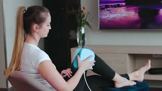 Magnetic Therapy at Home - Local Application Targeting the Knee | Biomag 3D pulsed magnetic therapy