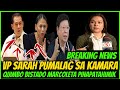 VP SARAH PUMALAG SA HEARING !! QUIMBO BISTADO MARCOLETA PINAPATAHIMIK !!