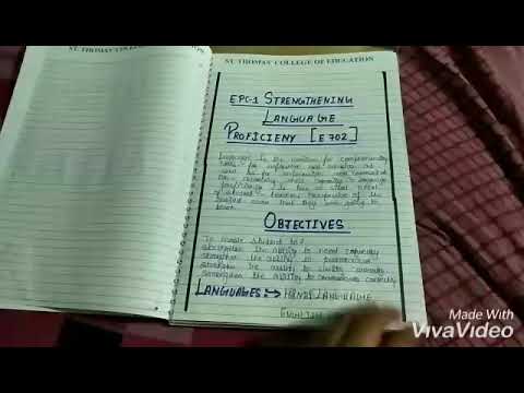 B Ed Assignment 1st Year English Language Youtube