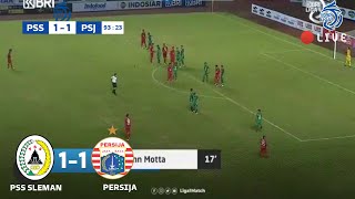 PSS SLEMAN VS PERSIJA (1-1) LIVE 2021 ~ pss vs persija 2021 ~ hasil liga 1 hari ini